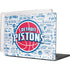 NBA Detroit Pistons Historic Blast MacBook Cases