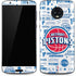 NBA Detroit Pistons Historic Blast Moto G6 Skin