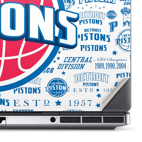 NBA Detroit Pistons Historic Blast Dell Precision Skin