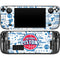 NBA Detroit Pistons Historic Blast Steam Deck Handheld Gaming Computer OLED Skin