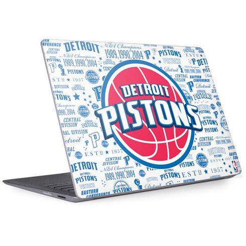 NBA Detroit Pistons Historic Blast Surface Laptop 2 Skin
