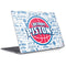 NBA Detroit Pistons Historic Blast Surface Laptop 2 Skin