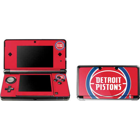 NBA Detroit Pistons Large Logo Nintendo Skins