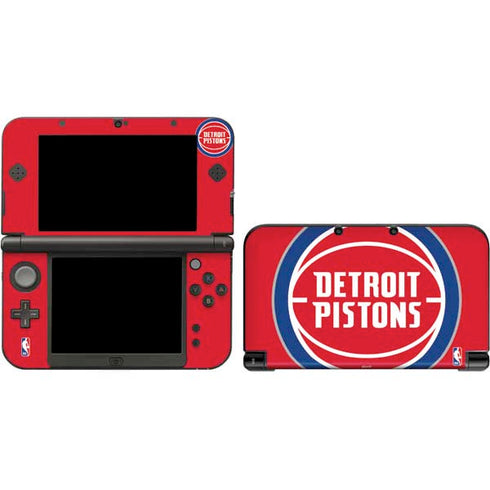 NBA Detroit Pistons Large Logo Nintendo Skins