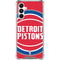 NBA Detroit Pistons Large Logo Galaxy A16 5G Clear Case