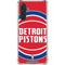 NBA Detroit Pistons Large Logo Galaxy A17 Clear Case