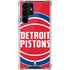NBA Detroit Pistons Large Logo Galaxy S22 Ultra Clear Case