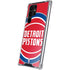 NBA Detroit Pistons Large Logo Galaxy S22 Ultra Clear Case