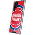 NBA Detroit Pistons Large Logo Galaxy S23 Ultra Clear Case