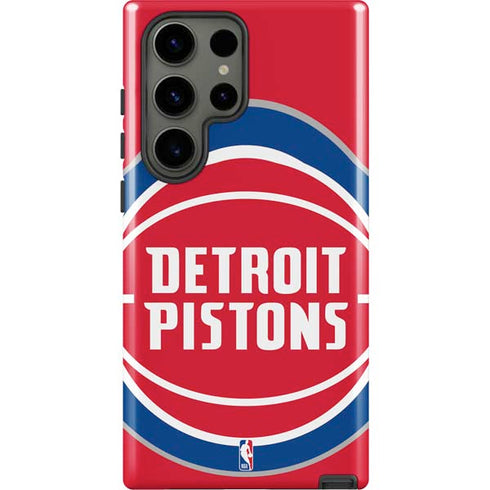 NBA Detroit Pistons Large Logo Galaxy S23 Ultra Pro Case