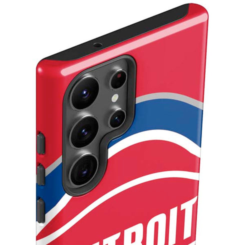 NBA Detroit Pistons Large Logo Galaxy S23 Ultra Pro Case