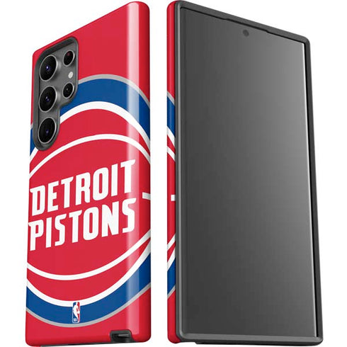 NBA Detroit Pistons Large Logo Galaxy S23 Ultra Pro Case