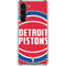 NBA Detroit Pistons Large Logo Galaxy S24 FE Clear Case