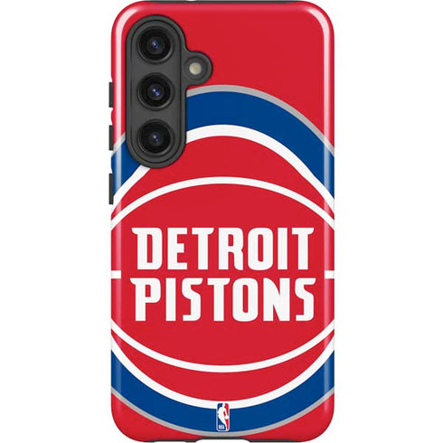 NBA Detroit Pistons Large Logo Galaxy S25 Impact Case