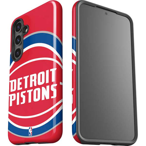 NBA Detroit Pistons Large Logo Galaxy S25 Impact Case