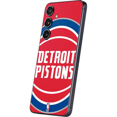 NBA Detroit Pistons Large Logo Galaxy S25 Plus Skin