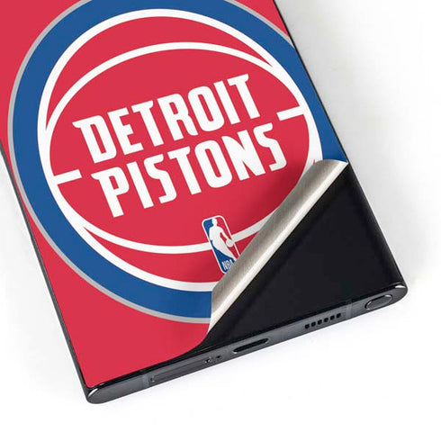 NBA Detroit Pistons Large Logo Galaxy S25 Ultra Skin