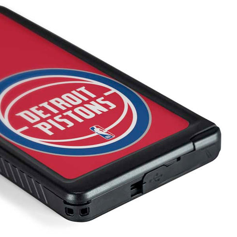 NBA Detroit Pistons Large Logo Galaxy S24 Ultra Waterproof Case