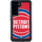 NBA Detroit Pistons Large Logo Galaxy S24 Waterproof Case