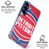 NBA Detroit Pistons Large Logo Galaxy S25 Clear Case