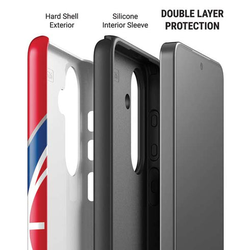 NBA Detroit Pistons Large Logo Galaxy S26 Impact Case