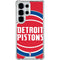 NBA Detroit Pistons Large Logo Galaxy S26 Ultra Clear Case