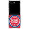 NBA Detroit Pistons Large Logo Galaxy Z Flip6 Clear Case