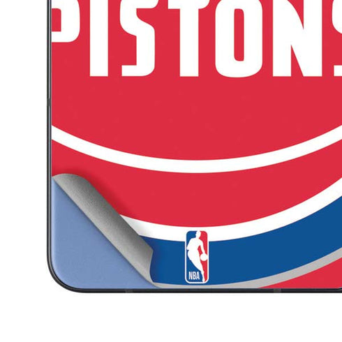 NBA Detroit Pistons Large Logo Galaxy Z Fold5 5G Skin