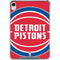 NBA Detroit Pistons Large Logo iPad 11th Gen (2025) Clear Case