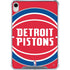 NBA Detroit Pistons Large Logo iPad 11th Gen (2025) Clear Case