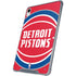 NBA Detroit Pistons Large Logo iPad 11th Gen (2025) Clear Case