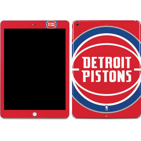 NBA Detroit Pistons Large Logo Apple iPad Skin