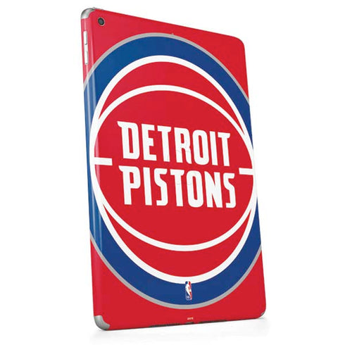 NBA Detroit Pistons Large Logo Apple iPad Skin