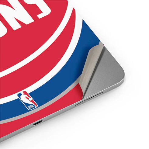 NBA Detroit Pistons Large Logo Apple iPad Air Skin