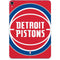 NBA Detroit Pistons Large Logo Apple iPad Pro Skin