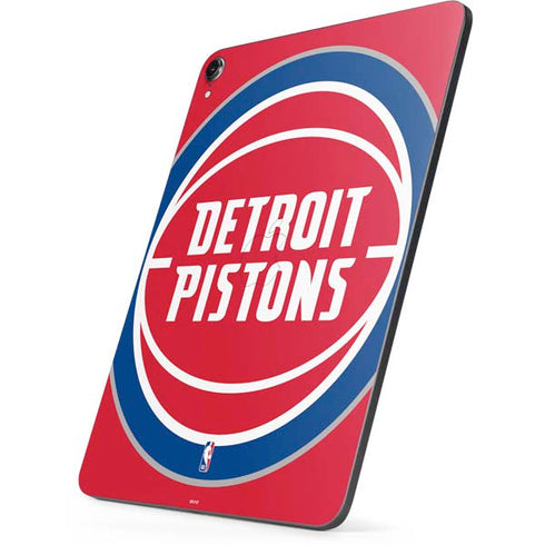 NBA Detroit Pistons Large Logo Apple iPad Pro Skin