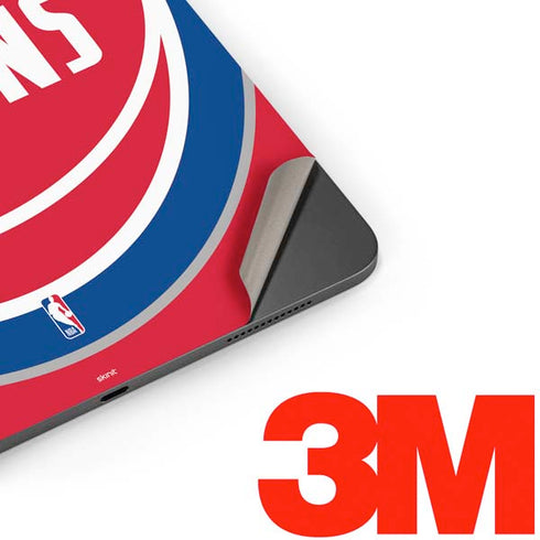 NBA Detroit Pistons Large Logo Apple iPad Pro Skin
