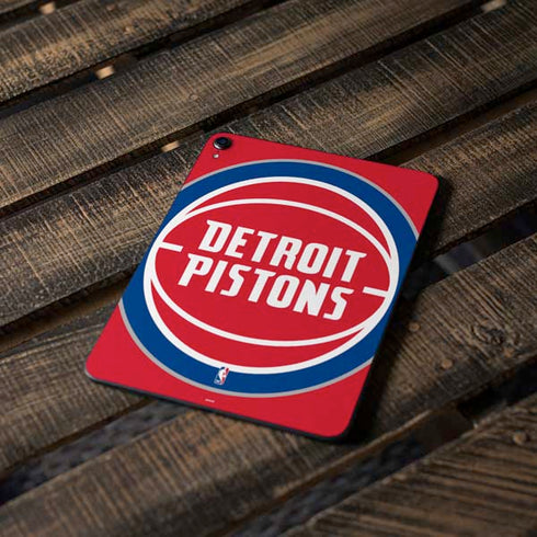 NBA Detroit Pistons Large Logo Apple iPad Pro Skin