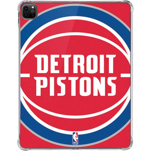 NBA Detroit Pistons Large Logo iPad Pro 11in (2024) Clear Case