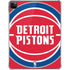 NBA Detroit Pistons Large Logo iPad Pro 11in (2024) Clear Case