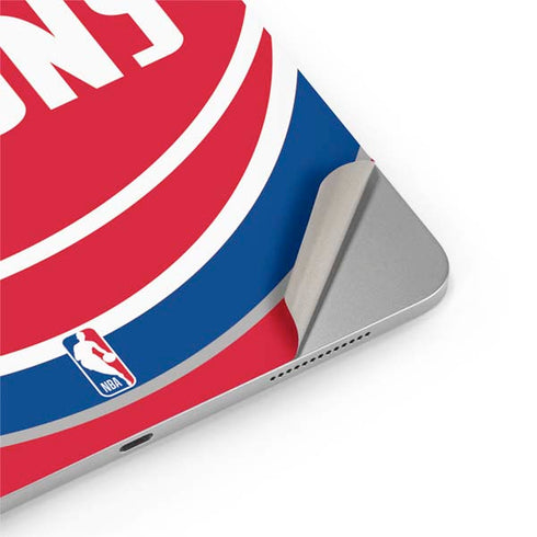 NBA Detroit Pistons Large Logo iPad Pro 13in M4 (2024) Skin