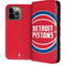 NBA Detroit Pistons Large Logo iPhone 13 Pro Max Folio Case