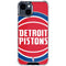 NBA Detroit Pistons Large Logo iPhone 15 Clear Case
