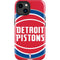 NBA Detroit Pistons Large Logo iPhone 15 Impact Case