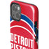 NBA Detroit Pistons Large Logo iPhone 15 Impact Case