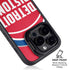 NBA Detroit Pistons Large Logo iPhone 15 Pro Kickstand Case