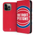 NBA Detroit Pistons Large Logo iPhone 15 Pro Max Folio Case