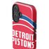 NBA Detroit Pistons Large Logo iPhone 16 Impact Case