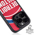 NBA Detroit Pistons Large Logo iPhone 16 Pro Kickstand Case