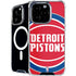 NBA Detroit Pistons Large Logo iPhone 16 Pro MagSafe Case